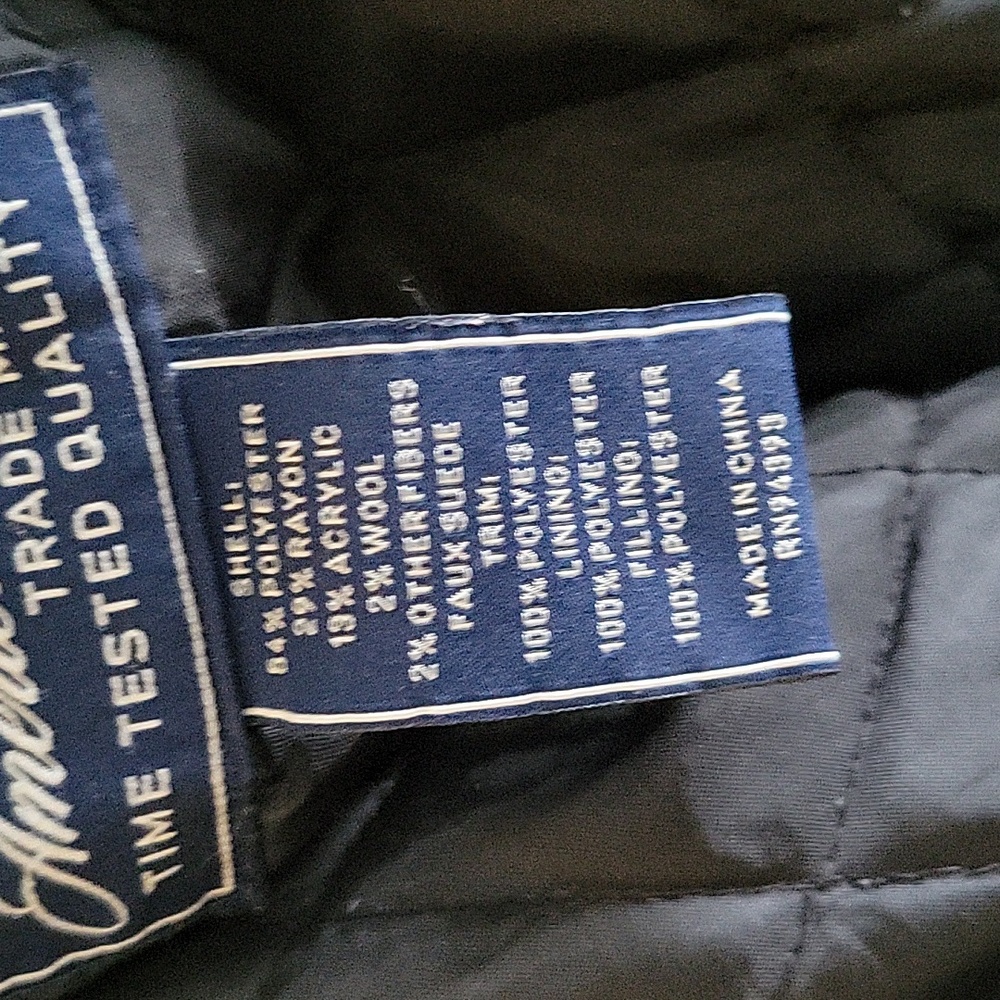 American Rag Quilted Elbow Patch Jacket Size M - Picture 5 of 8